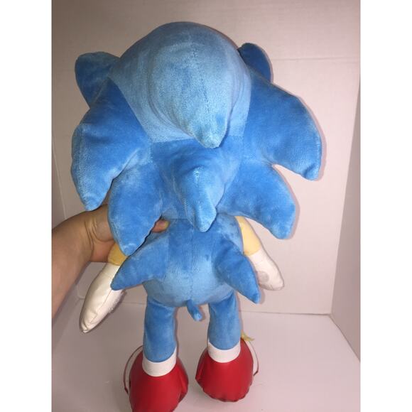 12" Sony PlayStation Sonic The Hedge Hog Plush Sega Genesis Stuffed Animal - Picture 3 of 6